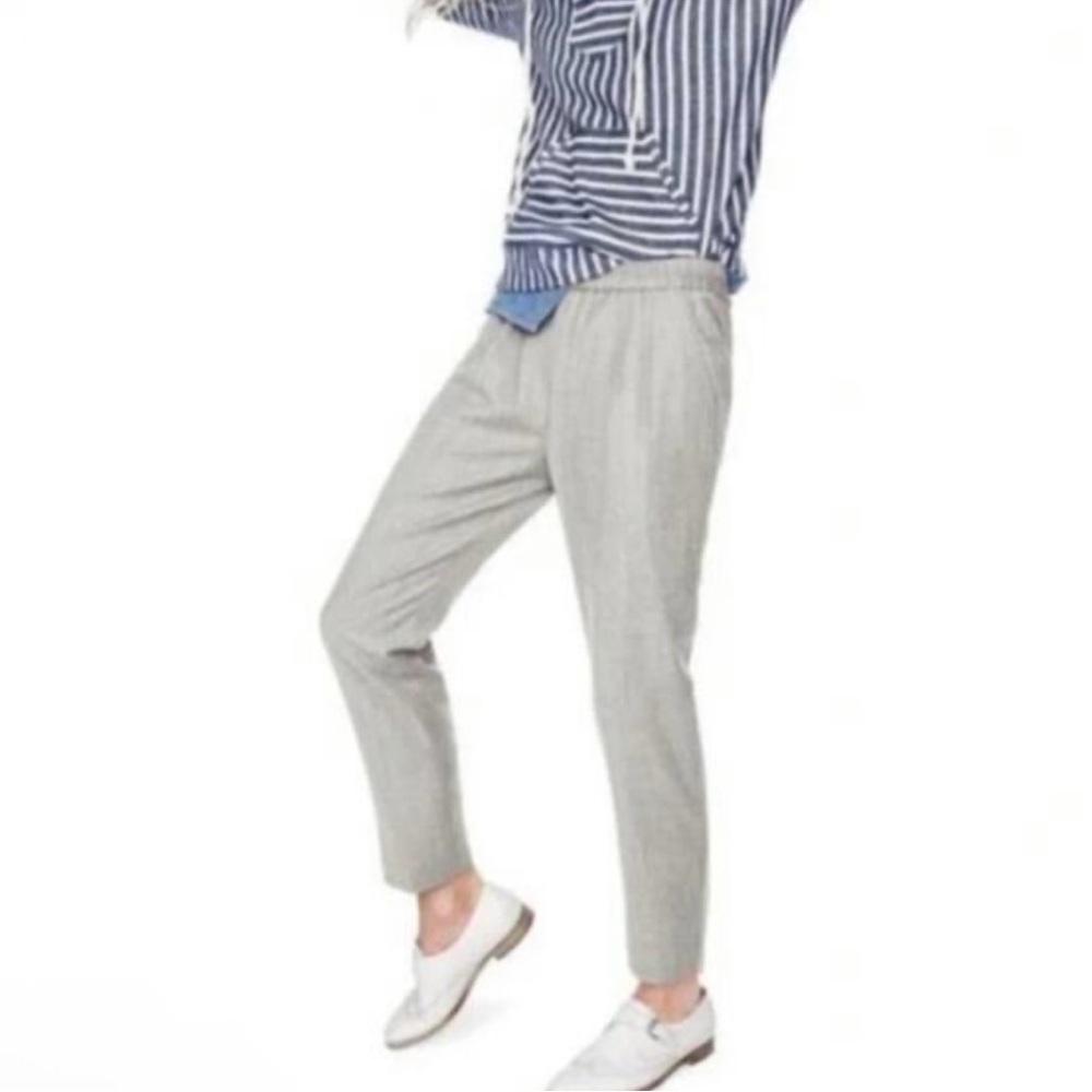 J.Crew Women's Harlow Elastic Waistband Pull On Pants